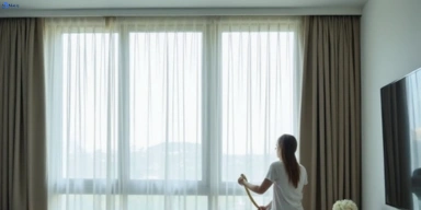 Delicate fabric curtain stain removal silk velvet sheer north-wollongong-nsw treatment